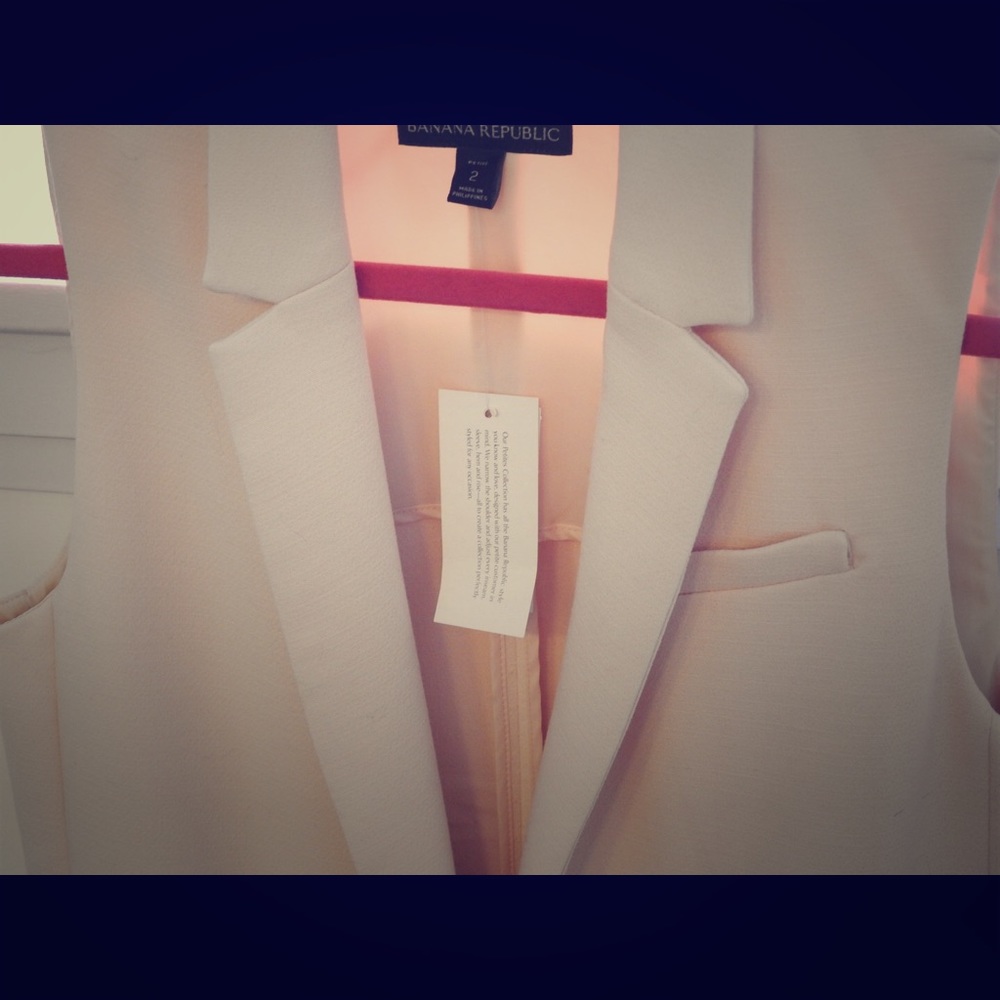 Banana republic pink vest